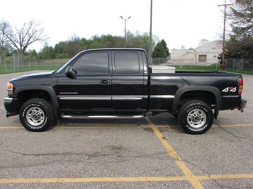 2004 gmc sierra 2500 hd slt extended cab pickup 4-door 8.1l