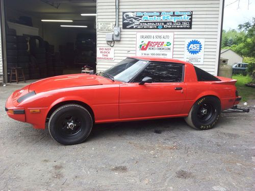 1985 mazda rx-7 gsl-se------- racing chasiss turbo