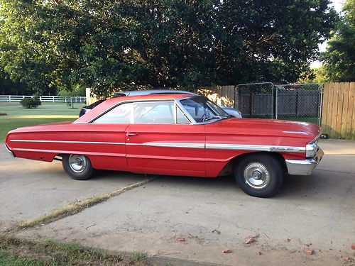 1964 ford galaxie 500 2 door fast back.