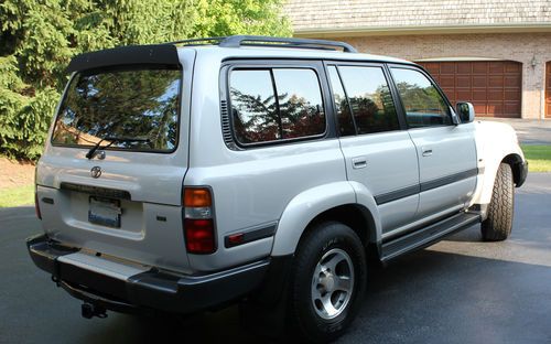 1997 sand colored toyota land cruiser - collector's edition