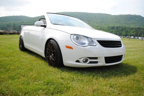 2008 volkswagen eos 2.0t convertible 2-door 2.0l