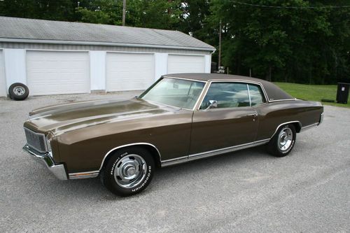 71 monte carlo big block auto a/c bucket seats