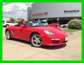 2010 porsche boxster convertible*manual*21k mi.*6yr/100k mi. warnty*we finance