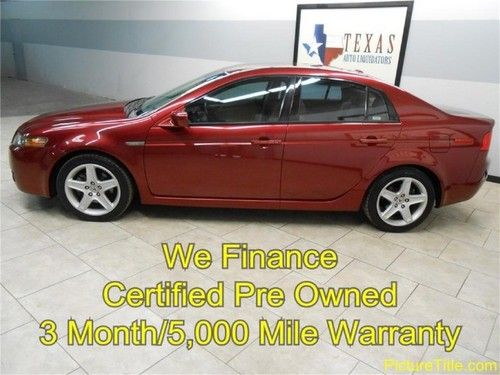 04 acura tl gps navi sunroof leather heated seats warranty finance texas