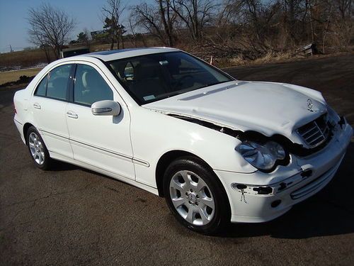 2006 mercedes-benz c280 - salvage title