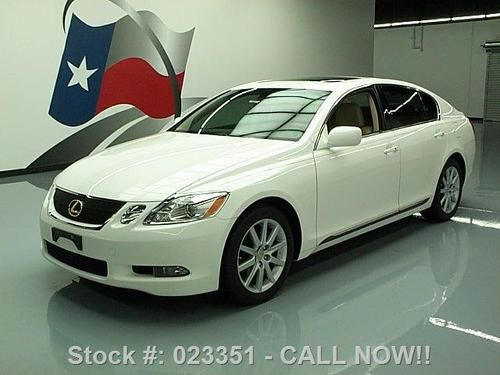 2006 lexus gs 300 sunroof climate leather spoiler 41k texas direct auto