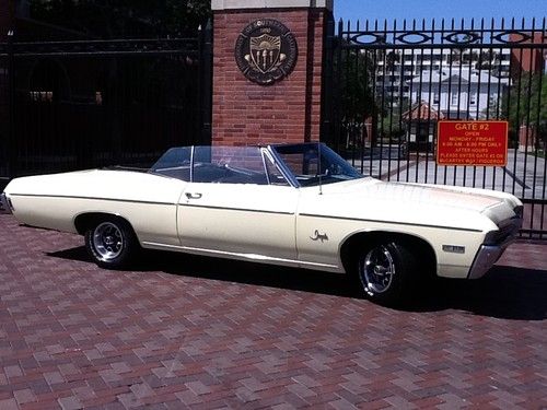 1968 chevrolet impala base convertible 2-door 5.3l