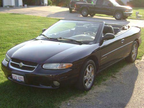 1998 chrysler sebring jxi convertible 2-door 2.4l