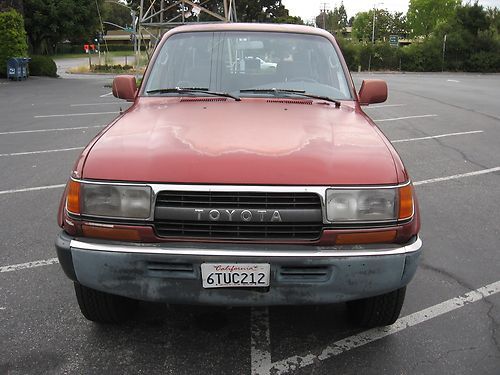 1991 toyota landcruiser land cruiser 4x4 suv