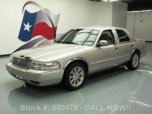 2008 mercury grand marquis gs 4.6l v8 leather 13k miles texas direct auto