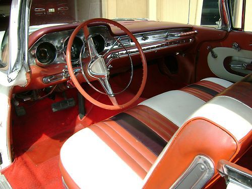 1959 Pontiac Bonneville White Convertible - 389 Tri-Power - Power Top, image 3