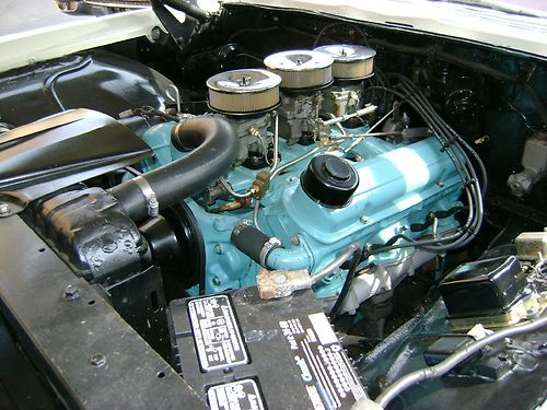 1959 Pontiac Bonneville White Convertible - 389 Tri-Power - Power Top, image 4