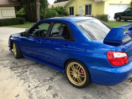 2006 Subaru Impreza WRX Limited Sedan 4-Door 2.5L, image 4