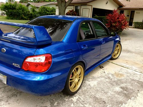 2006 Subaru Impreza WRX Limited Sedan 4-Door 2.5L, image 5