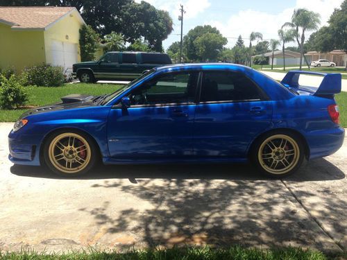 2006 Subaru Impreza WRX Limited Sedan 4-Door 2.5L, image 6