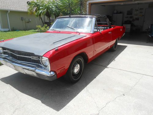 1969 dodge dart 340 gts convertible clone  cheap