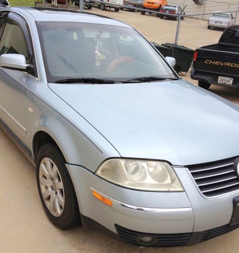 2002 volkswagen passat gls sedan 4-door 1.8l blue~~no reserve!