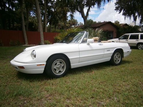 1991 alfa romeo spider