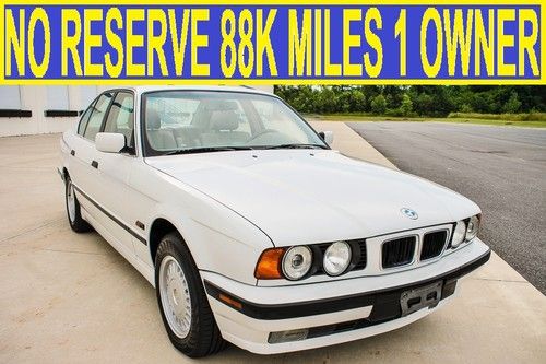 No reserve 88k miles 1 owner nicest on ebay i6  e34 94 96 97 98  530i 540i m5