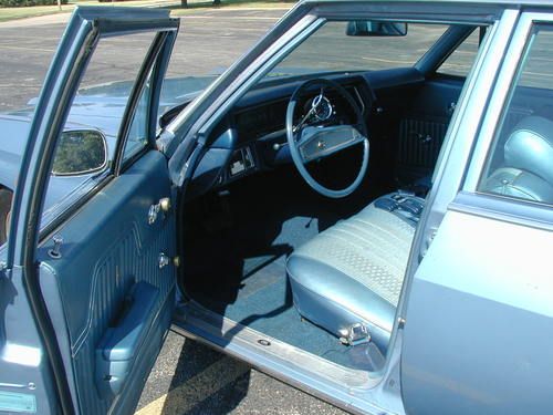 1970 Chevelle clean 4-door sleeper with carbed LSx engine 9