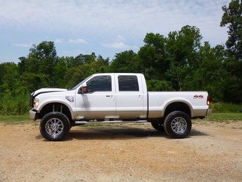 King ranch, diesel, nav, lifted, 20s, sunroof, salvage repairable rebuilder
