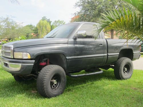 1997 DODGE RAM PICKUP TRUCK FOR SALE. CHARCOAL GREY 110,900 MILES, image 3