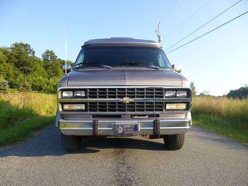 1995 chevy hi-top g20 explorer conversion van, fully loaded and well maintained.