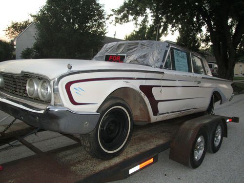 1960 ford galaxie 2 door sedan custom project car