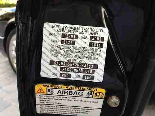 2002 Jaguar XJR-100 Limited Edition , 500 of these vehicles were made WORLDWIDE, image 21