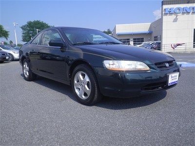 98 honda accord coupe ex v6 leather sunroof no reserve