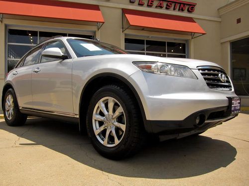 2006 infiniti fx35, only 71k miles, leather, moonroof, more!
