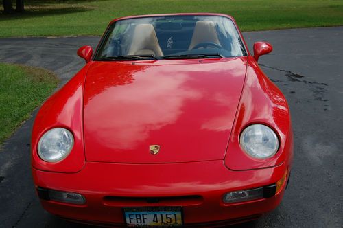 1992 porsche 968 base convertible 2-door 3.0l