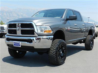 Dodge ram crew cab cummins diesel 4x4 custom new lift wheels tires low miles tow