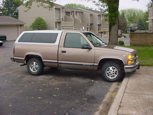 1995 gmc short box fleet side v8 5spd