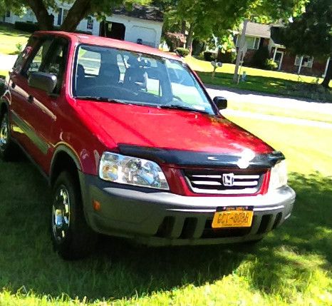 1998 honda crv red manual suv all wheel drive clean