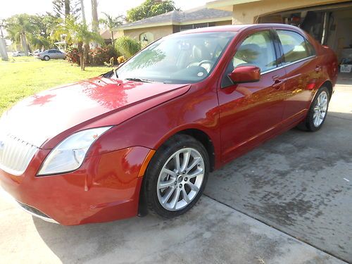 2010 mercury milan premier repairable only527 miles! low reserve damaged salvage