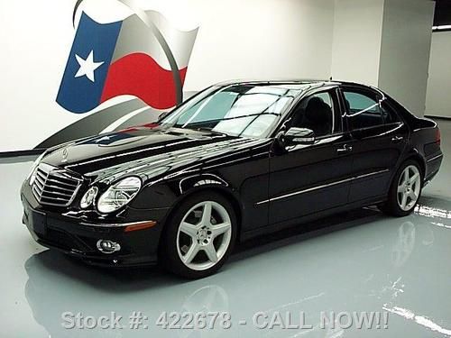 2009 mercedes-benz e350 sport p1 sunroof nav only 50k! texas direct auto