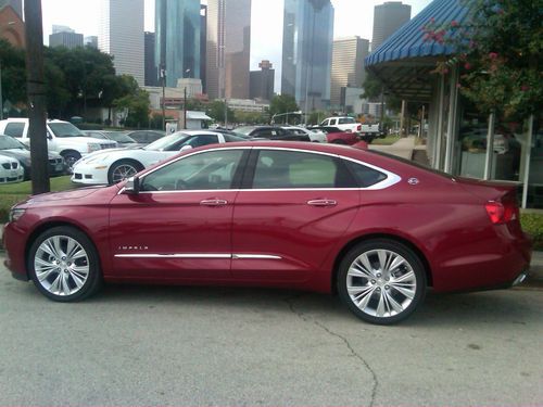 2014 chevrolet impala sedan ltz 2lz crystal red