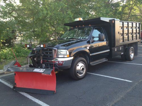 Ford f450 4x4 diesel w/v-plow