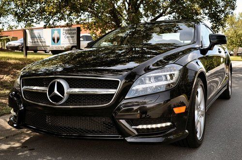 Black on almond 2012 mercedes-benz cls550, warranty