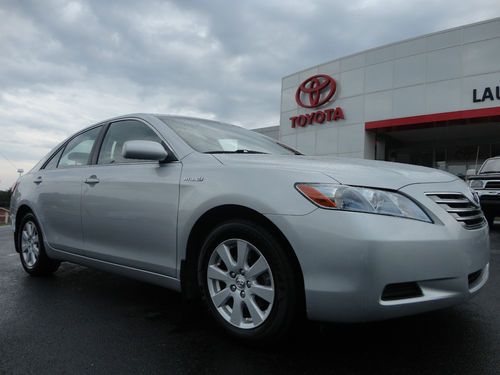 2007 toyota camry hybrid sunroof 1-owner we sold new clean carfax video 40 mpg!