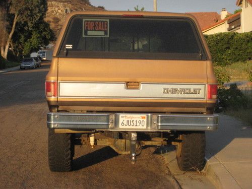 Chevy 2500 3/4 ton 4 wd