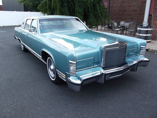 1979 lincoln town car stunning, mint, one owner, estate car, beautiful,like 1978