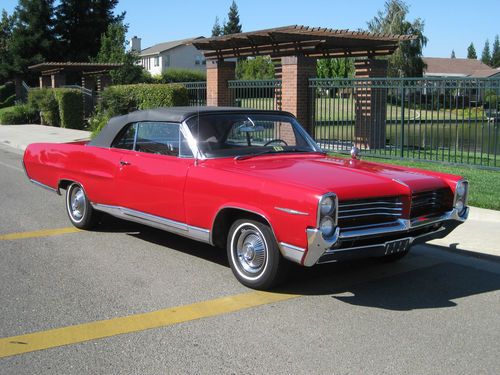 1964 pontiac bonneville convertible two-door survivor