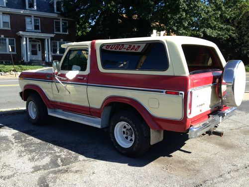 1979 ford bronco,ranger xlt, 400ci auto , 4x4 ,  all original survivor