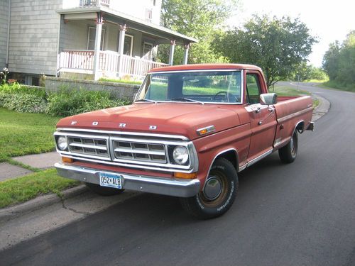 1971 ford f100 sport custom