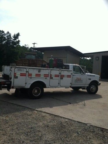 98 Ford F-450 Utility Service Truck 7.3 Diesel, image 2