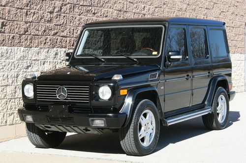 G500 g 500 gel"andewagen black black clean servcied local trade! 463 body g wagon