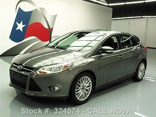 2012 ford focus sel auto sunroof leather sync 40k miles texas direct auto