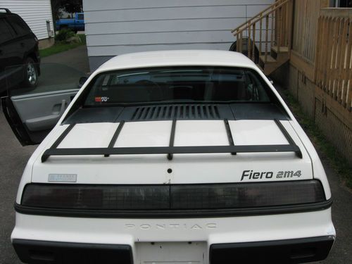 1984 pontiac fiero barn find 20581 mi